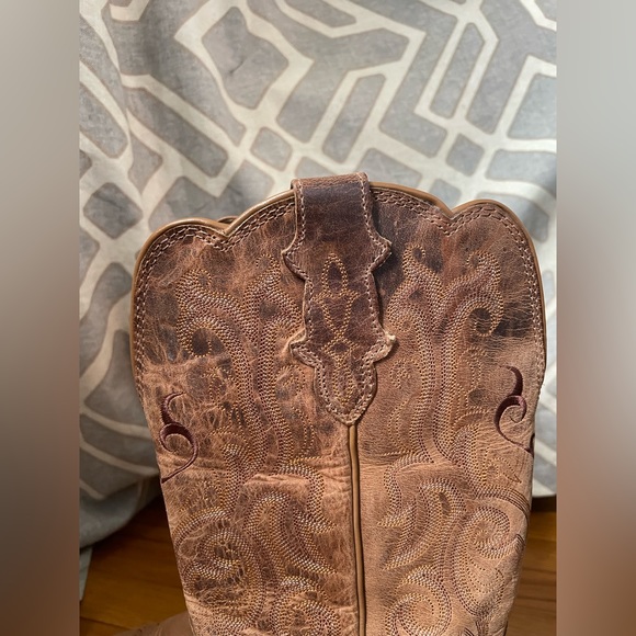 Justin McKayla Leather Cowboy/Western Boots - Picture 10 of 14